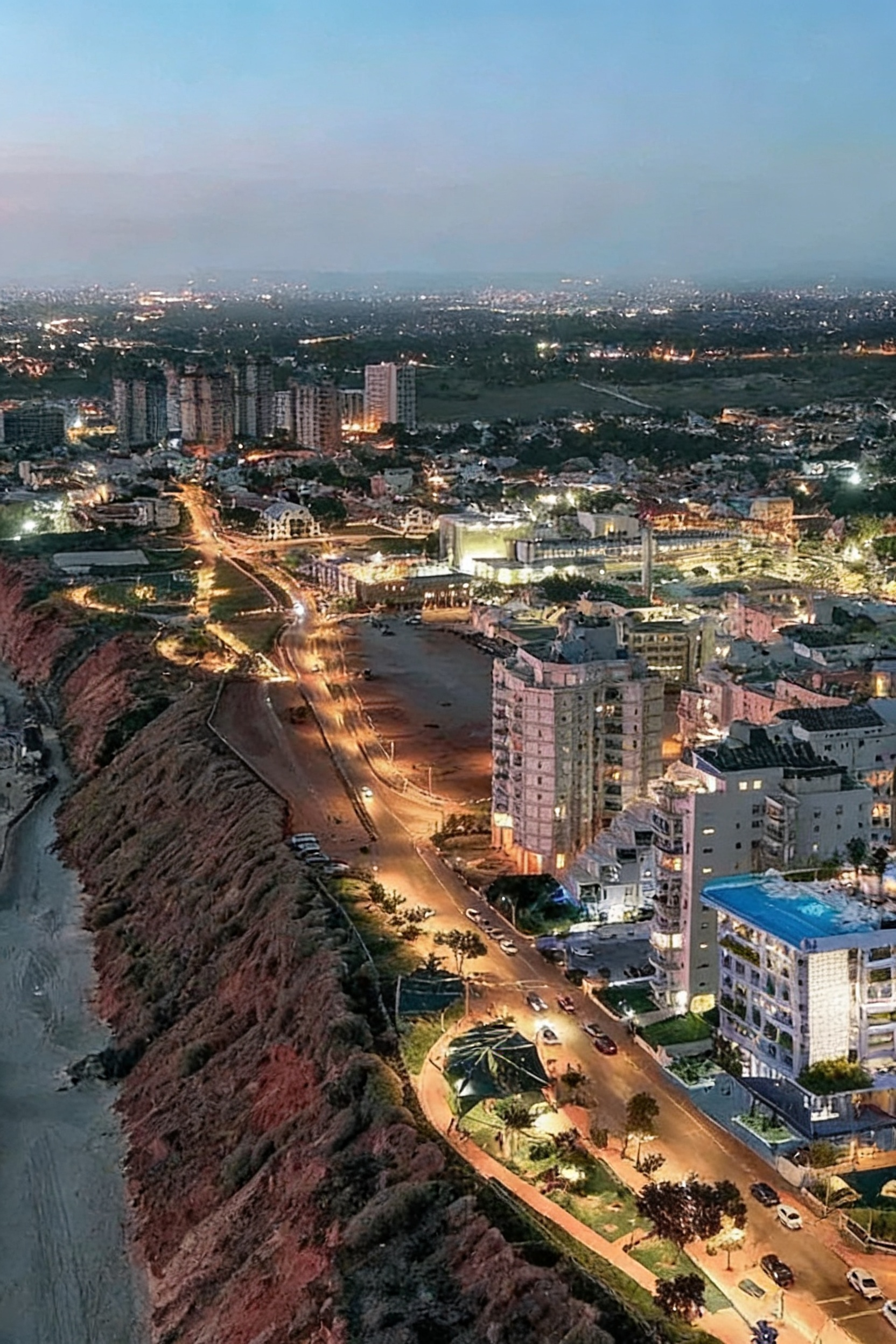 THE BLUE CLIFF